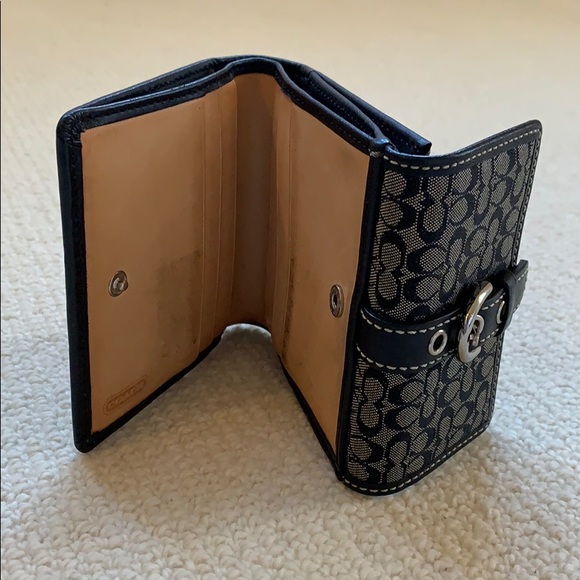 Coach Wallet with Snap Closure and Bifold Pocket - Picture 2 of 7